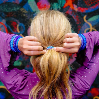 TELETIES - Spiral Hair Coils | Small | Miami Vice