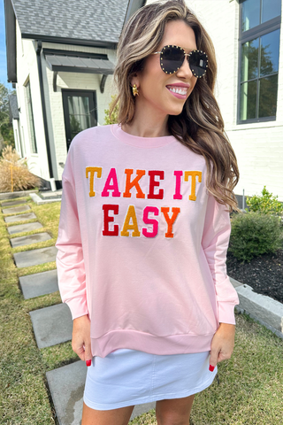 Jess Lea - Take It Easy Patch Pullover