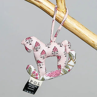 Pol - Plush Rocking Horse Bag Charm - Keychain Accessory