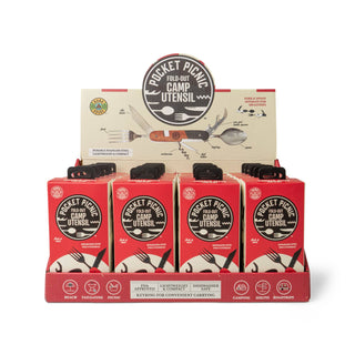 DM Merchandising - Bunk House Pocket Picnic Fold-Out Camp Utensil