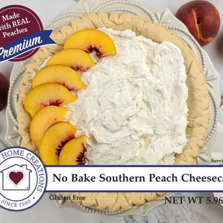 Country Home Creations - No Bake Southern Peach Cheesecake