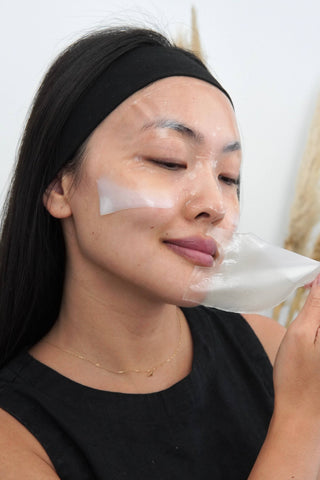 LAPCOS - Deep Collagen Glass Skin Overnight Mask 4-Pack Box