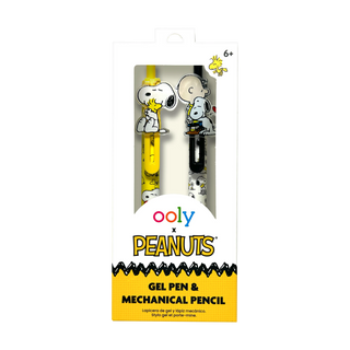 OOLY - OOLY x Peanuts - Gel Pen and Mechanical Pencil - Set of 2