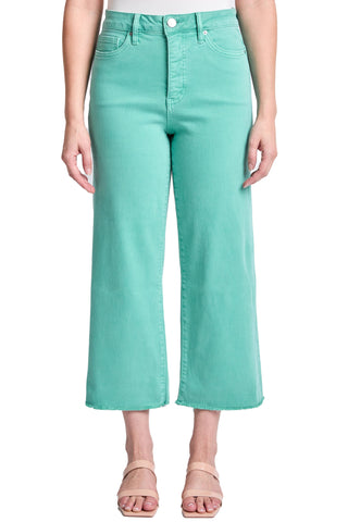 RFM - Chloe High Rise Cropped Wide Leg Jeans