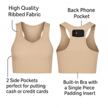 Load image into Gallery viewer, Lyra All Purpose Pocket Brami | Solid Collection | JadyK
