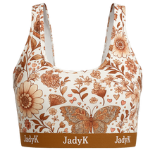 Load image into Gallery viewer, Arya Bralette Fall Print Collection | JadyK
