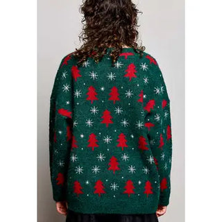 Pol Christmas Sweater, Green