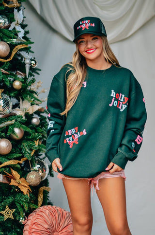 Holly Merry Everything Forrest Sweatshirt