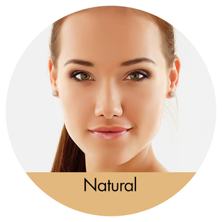 Nutratanicals foundation w/Make me blush 3 gram and small kabuki brush