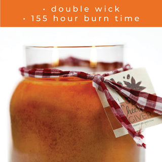 A Cheerful Giver - KOTL Papa Candle (34oz.) – Orange Cinnamon Clove