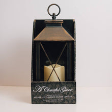 Load image into Gallery viewer, A Cheerful Giver - Copper LED Lantern
