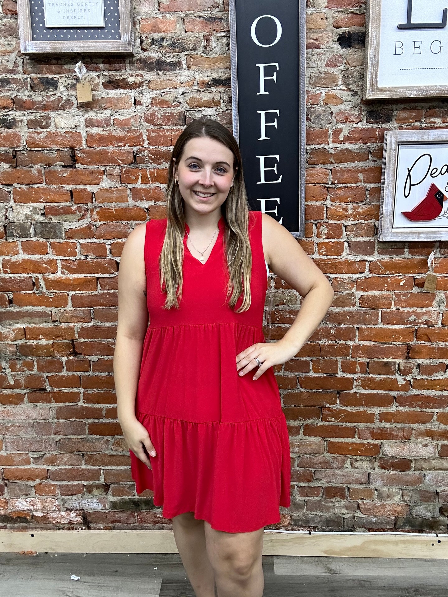 Dear Scarlett Dress Red SD-LIZ3TDRESS