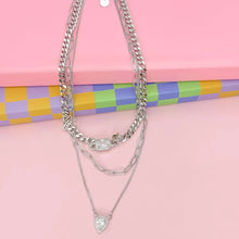 Load image into Gallery viewer, Treasure Jewels Luxe Layers Chain Necklace
