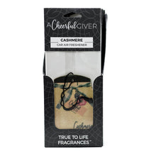 Load image into Gallery viewer, A Cheerful Giver - Car Air Freshener - Cashmere

