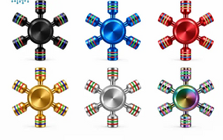 Tech Trendz - Starburst Fidget Spinners