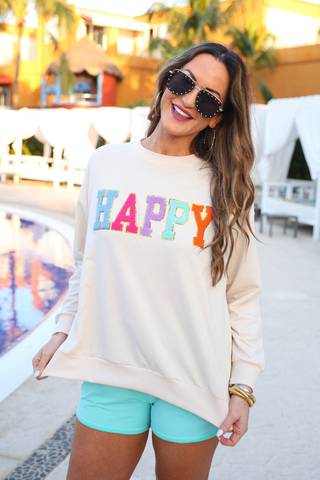 Jess Lea - Happy Patch Pullover