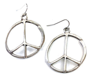 Lost & Found Trading - ME301A ER-Med. Peace Sign/Silver