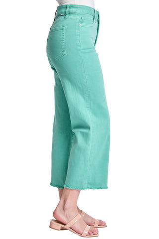 RFM - Chloe High Rise Cropped Wide Leg Jeans