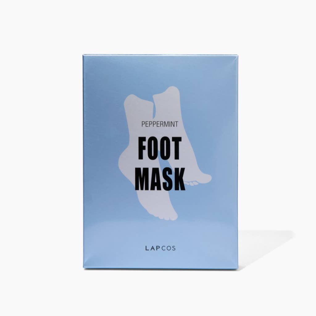 LAPCOS - Peppermint Foot Mask 5-pack