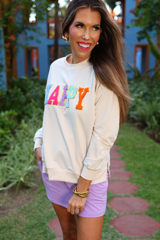 Jess Lea - Happy Patch Pullover