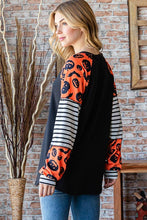 Load image into Gallery viewer, HEIMISH - SOLID AND STRIPE AND HALLOWEEN TOP
