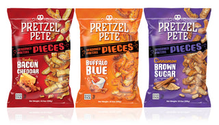 Pretzel Pete - Smokey Bacon Cheddar Pretzel Pieces 9oz
