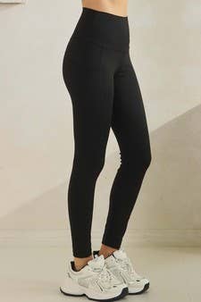 Yelete - Cloudflex Activewear Skinmy Leggings with Pockets