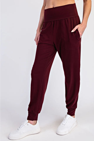 Rae Mode - Butter Soft Joggers With Pockets - Cherry