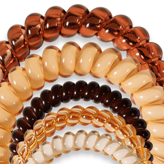 TELETIES - Spiral Hair Coil | Mix Pack | Anything But Basic Hair Ties