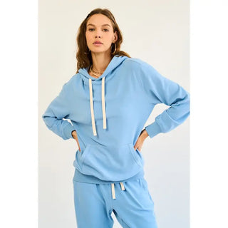 The Greii - Ultimately Soft Relaxed Fit Hoodie - Sky Blue