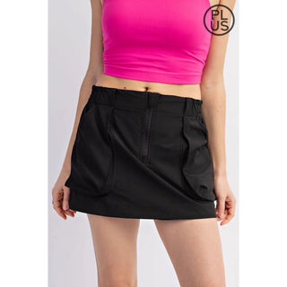 Rae Mode Linen Skort | Lightweight Boutique Skirt Shorts