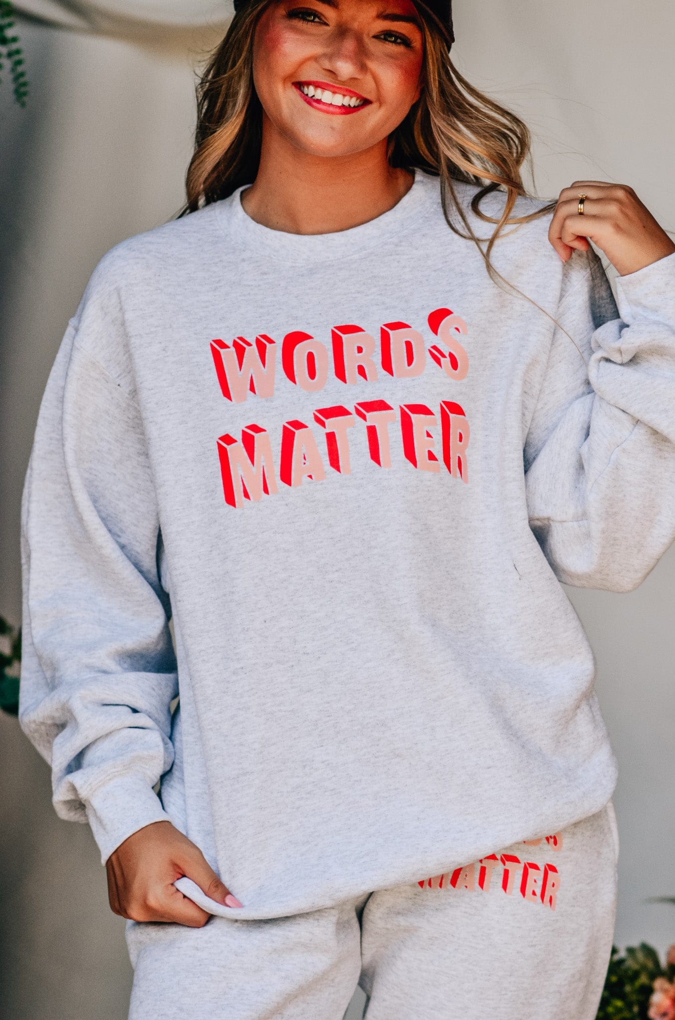 Words Matter Sweatshirt