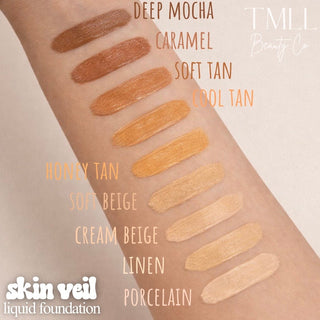 Skin Veil Luxury Full Coverage Foundation - Caramel