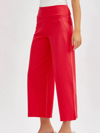 Dear Scarlett Wide Cropped Dress Pants
