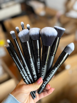 C&D Beauty Makeup Brush Set