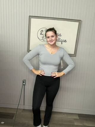 White Birch Leggings - Black