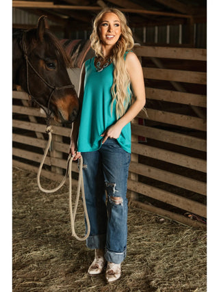 Andree By Unit Ribbed Tank Top