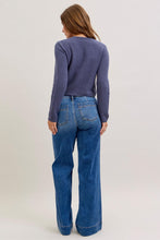 Load image into Gallery viewer, Judy Blue Mid Rise Trouser Retro Wide
