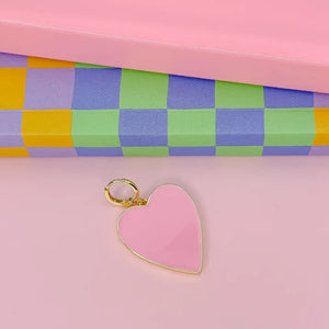 Treasure Jewels Pretty In Pink Gold Charm
