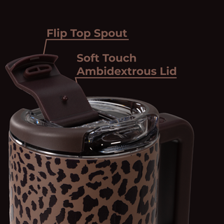 HydroJug - Brown Leopard