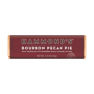 Hammond's Candies - Candy Bar - Milk Chocolate - Bourbon Pecan Pie - 2.25 oz