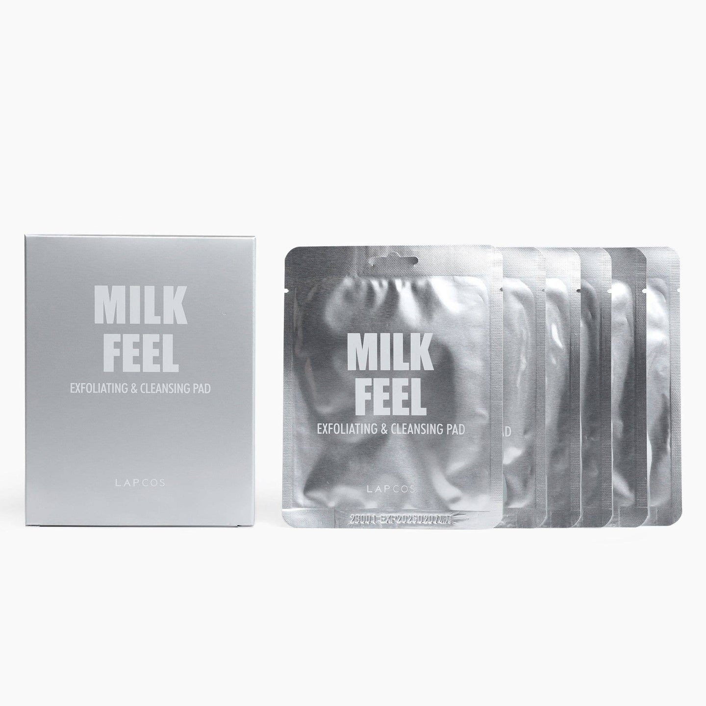 LAPCOS - Milk Exfoliating & Cleansing Pad 5-pack