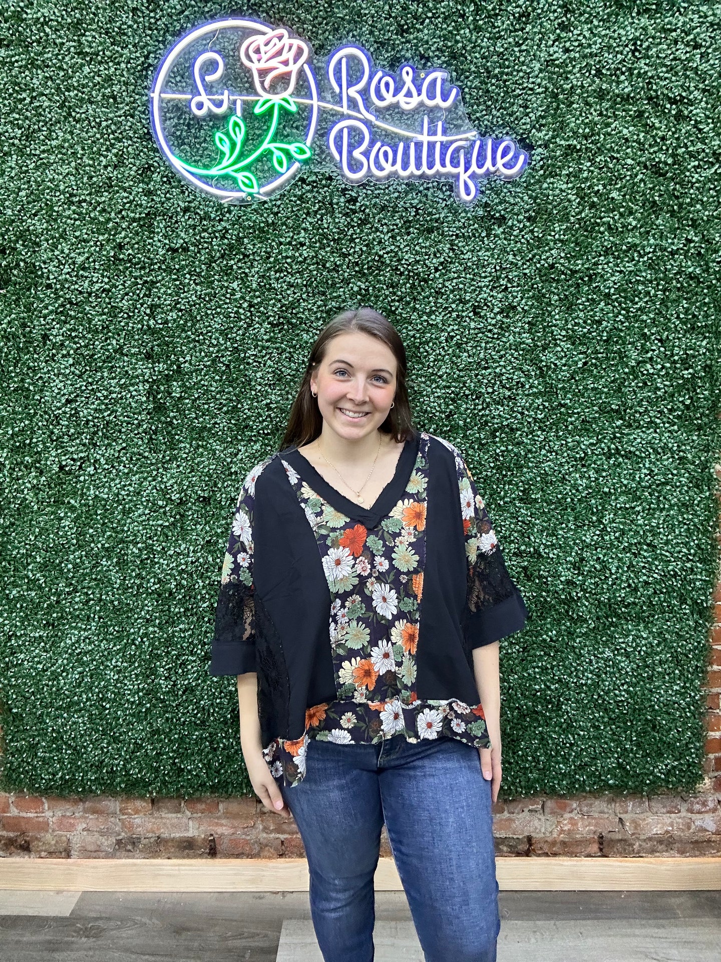 POL Floral Blouse