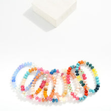 Load image into Gallery viewer, Candy Stone Beaded Stretch Bracelet
