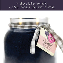 Load image into Gallery viewer, A Cheerful Giver - KOTL Papa Candle (34oz.) – Moonlit Ocean
