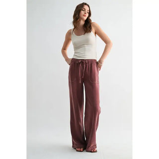 Mica Denim - High-rise Wide Leg Jogger - Matisse