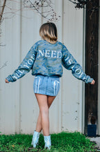 Load image into Gallery viewer, All You Need Is Love Camo Sweatshirt
