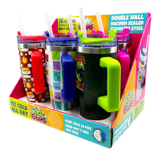 Insulated 16 oz Kids Cup Print Assortment