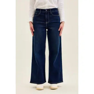 Judy Blue - High Waist Petite Lux Retro Wide Jeans