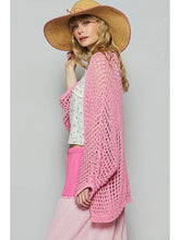 Load image into Gallery viewer, Long Sleeve Solid Acrylic Thin Sweater Cardigan
